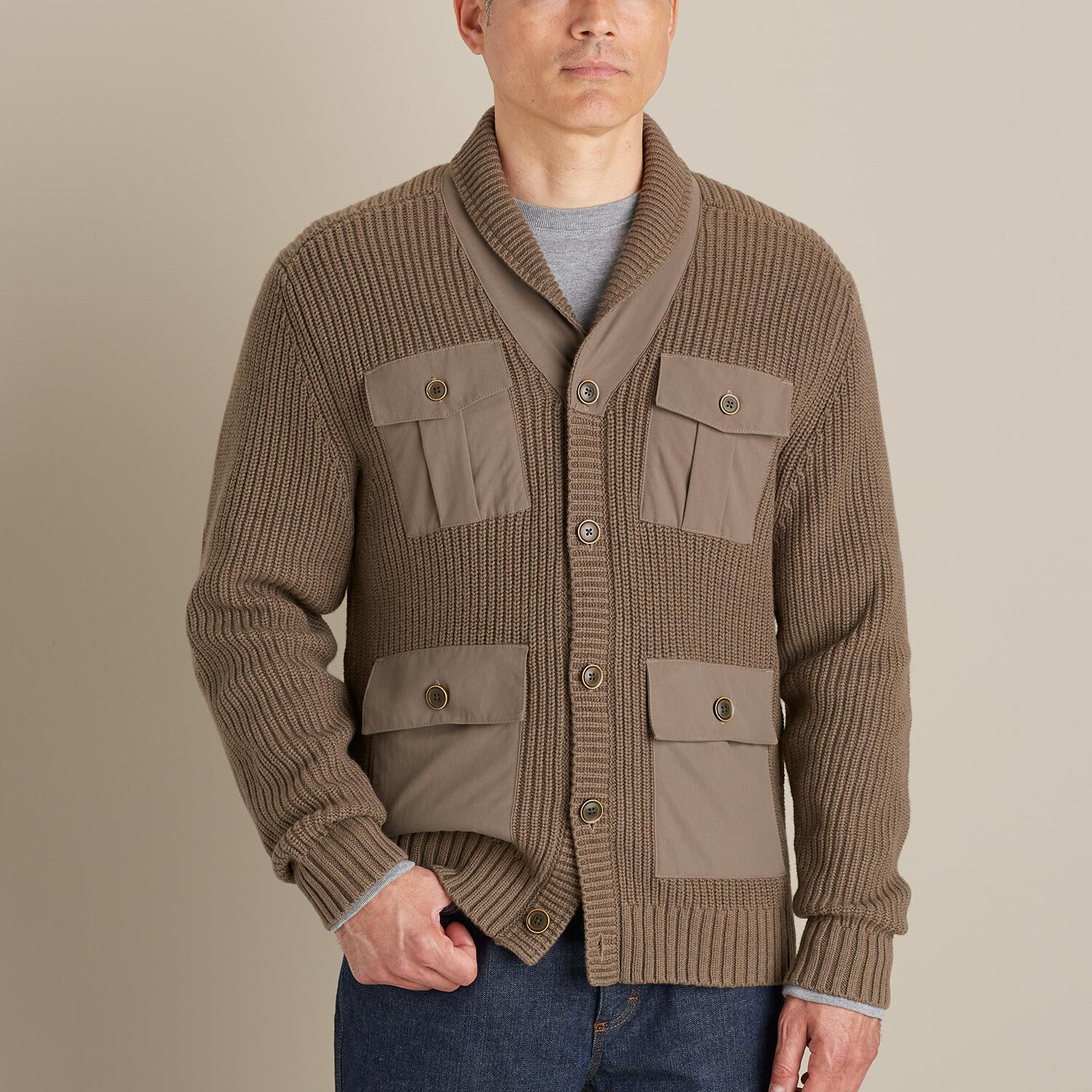 Military 2025 sweater jacket