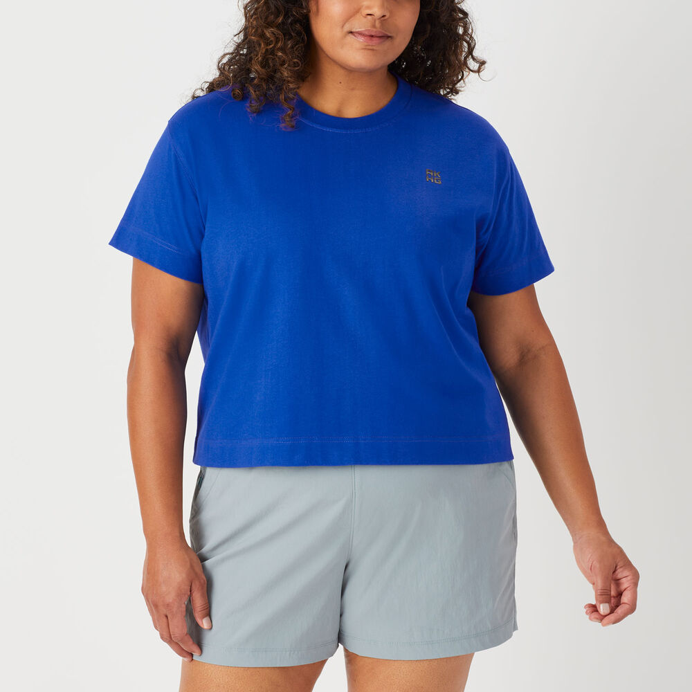 Women's Plus AKHG Crosshaul Cotton Short Sleeve Tee Main Image
