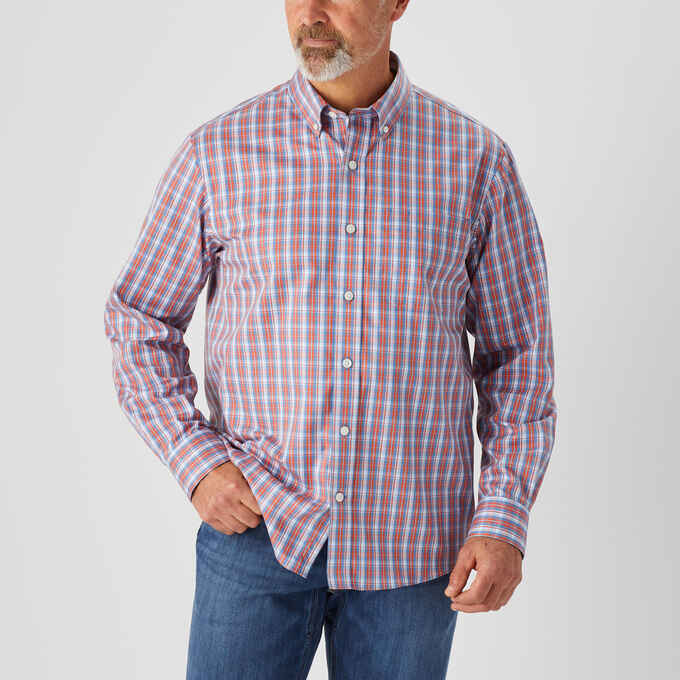 Men's Wrinklefighter Untucked Long Sleeve Shirt