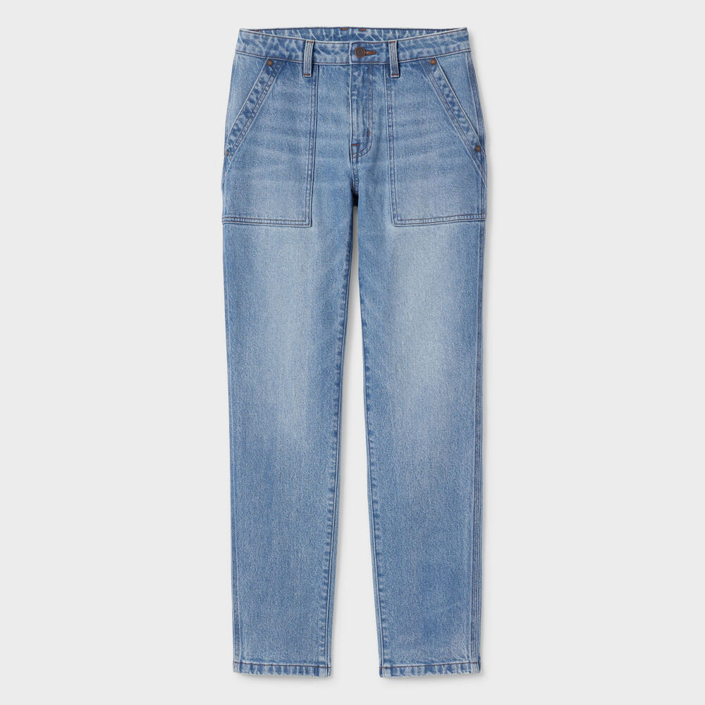 Women's Duluth Heritage Mid-Rise Stovepipe Jeans Main Image