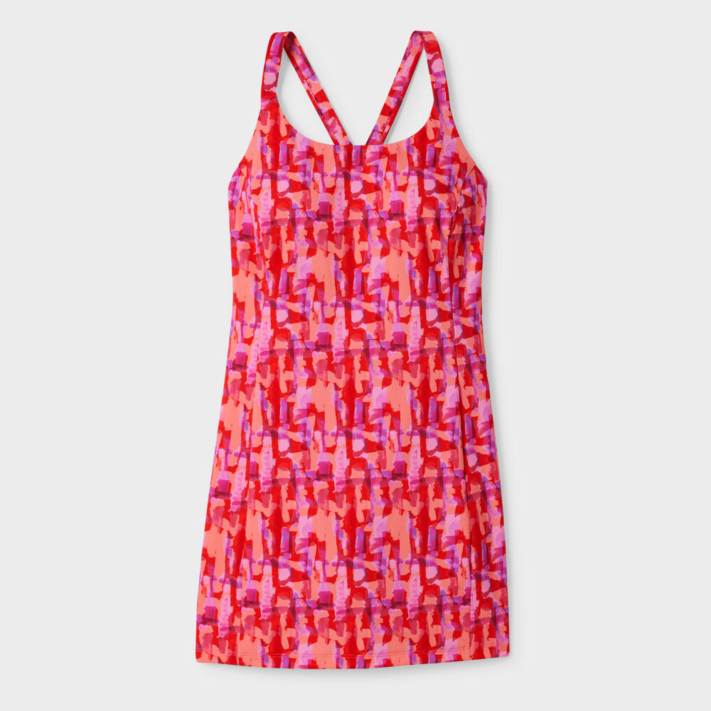 Women's Plus AKHG Lost Lake Swim Dress Main Image