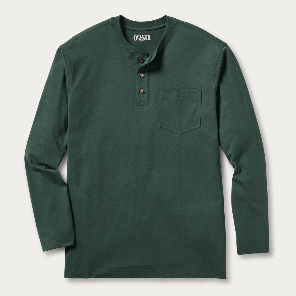 Men's Longtail T Relaxed Fit LS Henley T-Shirt Main Image