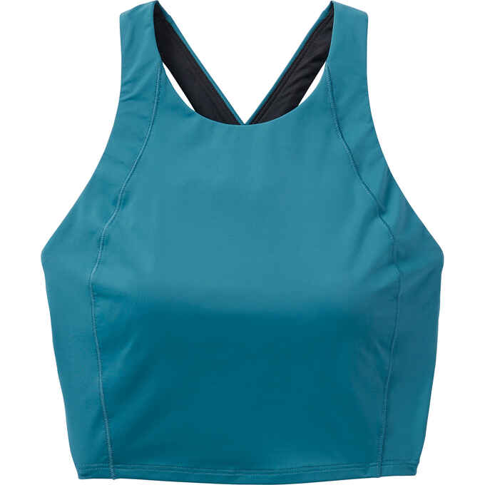 Women's AKHG Lost Lake Long Line Swim Bra Top Duluth Trading Company