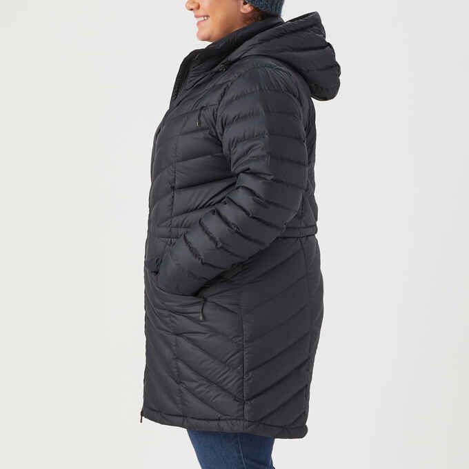 Women's Plus Cold Reliable Down Coat