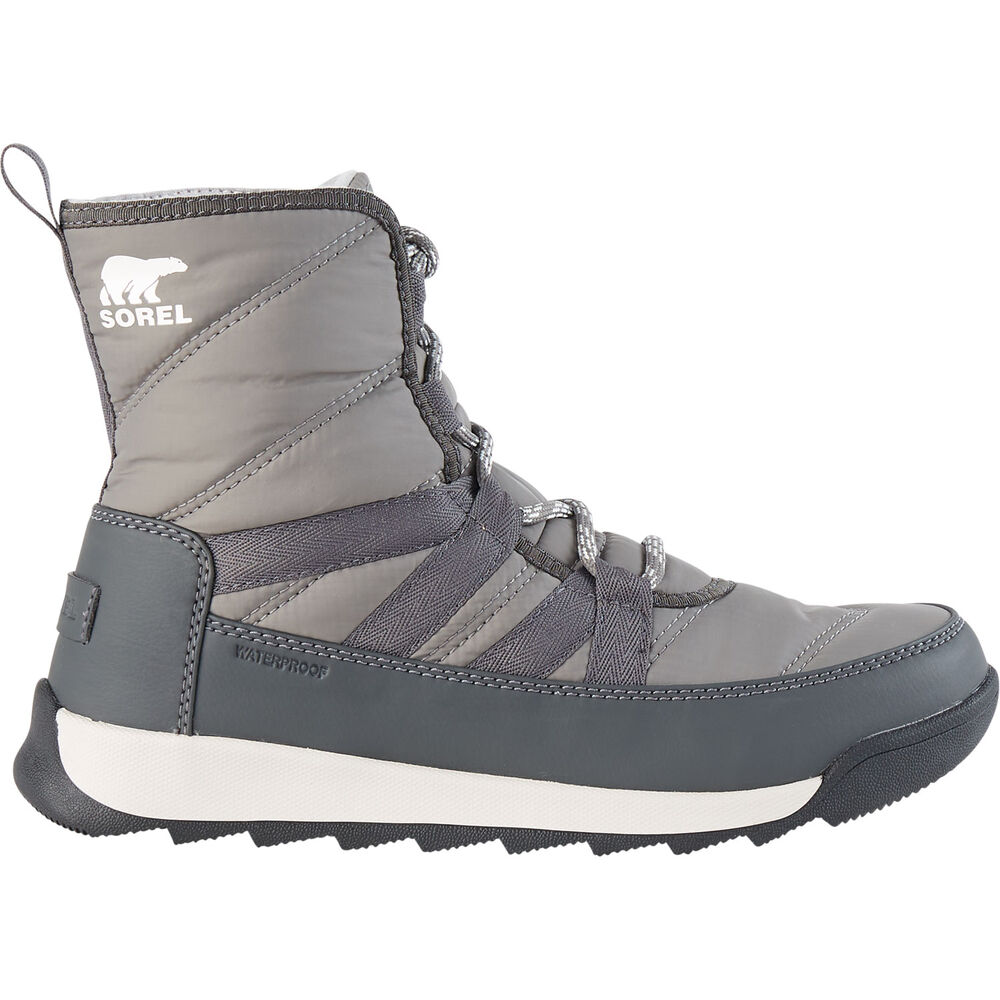 Sorel Women's Whitney II Short Lace Waterproof Boots- Quarry