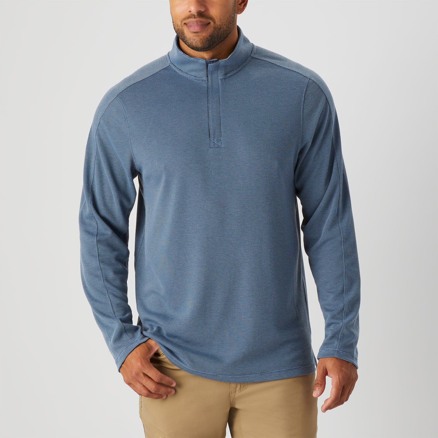 Men's Knuckledown ¼ Zip Long Sleeve Pullover | Duluth Trading Company