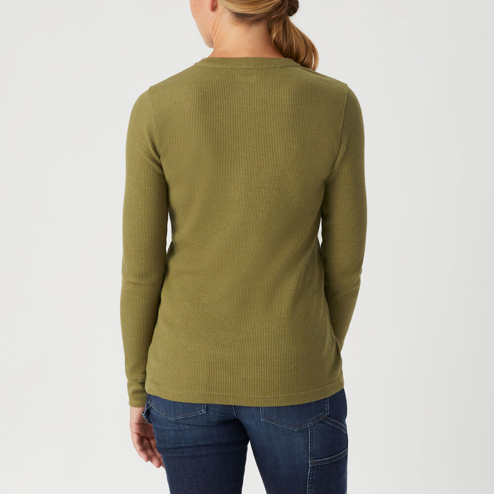 Women's 40 Grit Thermal Henley Main Image