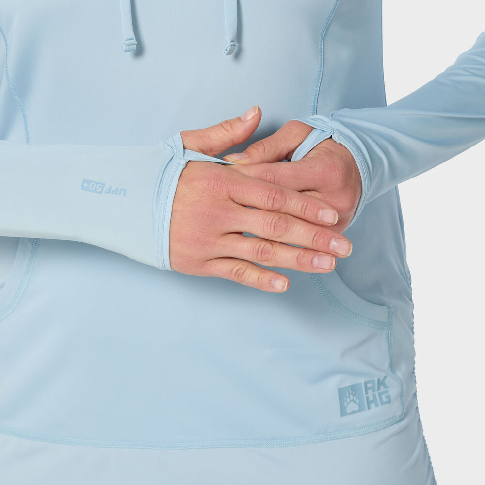 Women's Plus AKHG Sunflare High-UPF Cooling Dress Main Image