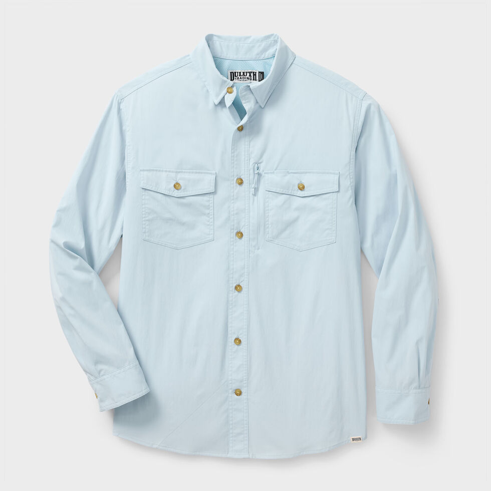 duluth trading dress shirts Men's Action Long Sleeve Shirt
