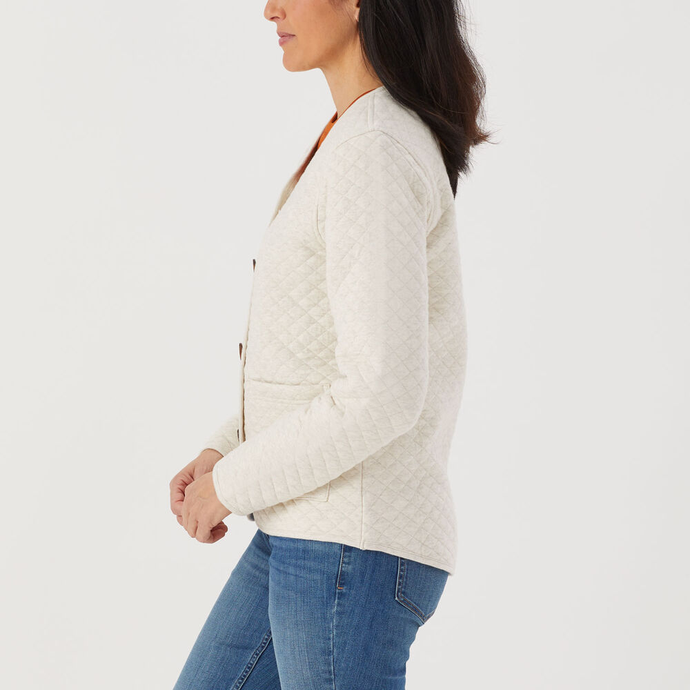 Women's Quilted Chore Coat Main Image