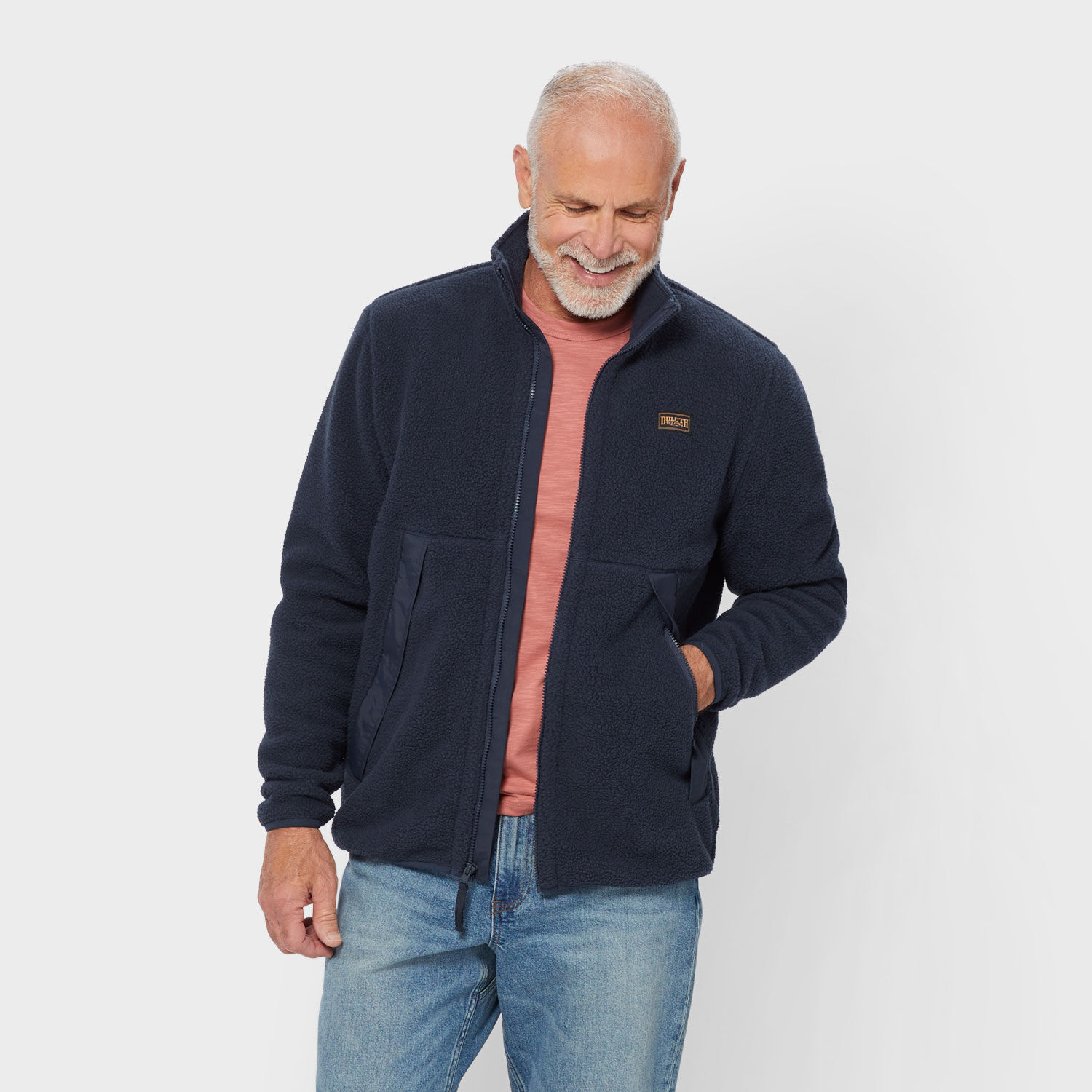 Men's Pile Hi Fleece Full-Zip Mock Neck | Duluth Trading Company