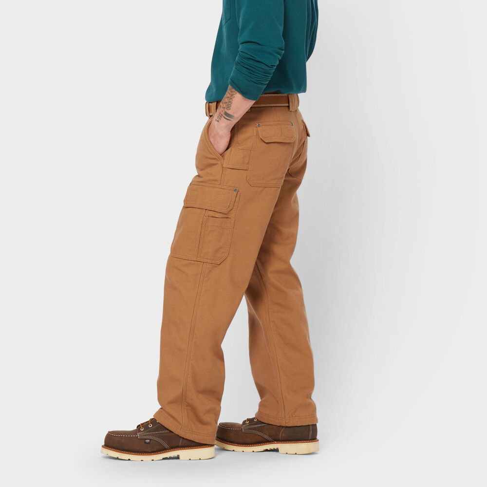 Men's Fire Hose Fleece-Lined Relaxed Fit Pants Main Image