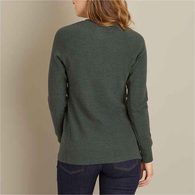 Womens Longtail T Winter Waffle Henley Duluth Trading Company