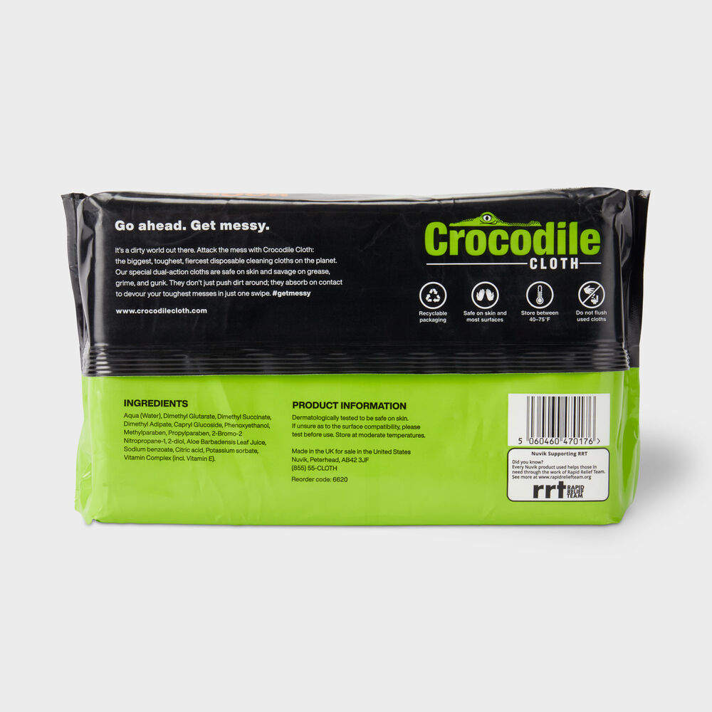 Crocodile Cloth - 80 Pack Main Image