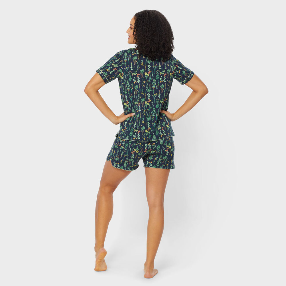 Women's Cotton Knit Printmaker Pajama Set Main Image