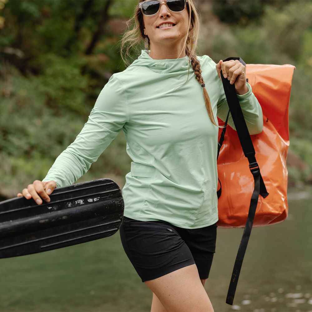 Women's AKHG Sunflare High-UPF Cooling Hoodie Main Image