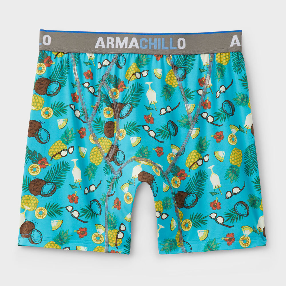 Men's Armachillo Cooling Pattern Boxer Briefs Main Image