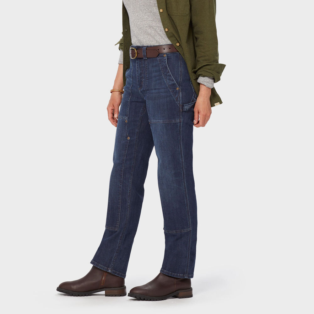 Women's Double Flex Denim Straight Leg Jeans Main Image