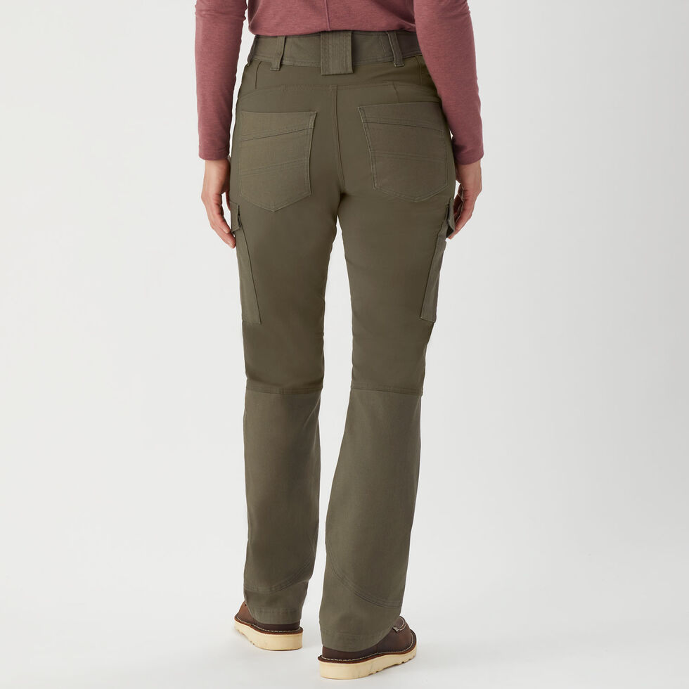 Duluth Trading Company - WOMEN'S FLEX FIRE HOSE® UTILITY PANTS #21204   Rugged stretch comfort and eight smart  pockets! Carry all your gear in the reinforced pockets of these women's  work pants (