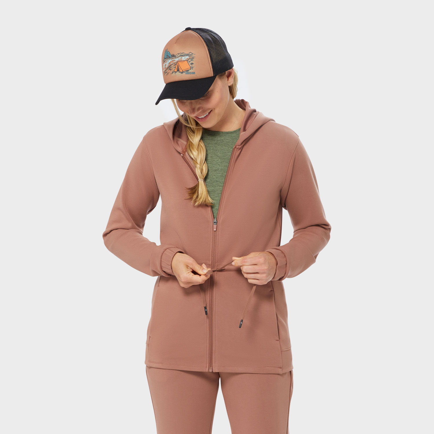 8g shoot ZIP PULLOVER JACKET モカ 8g shoot ZIP PULLOVER JACKET モカ