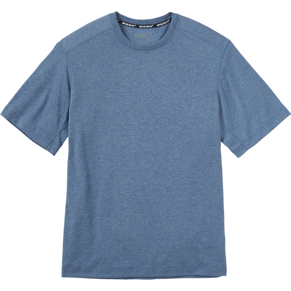 Men's Dry on the Fly Untucked Relaxed Fit SS Crew | Duluth Trading Company