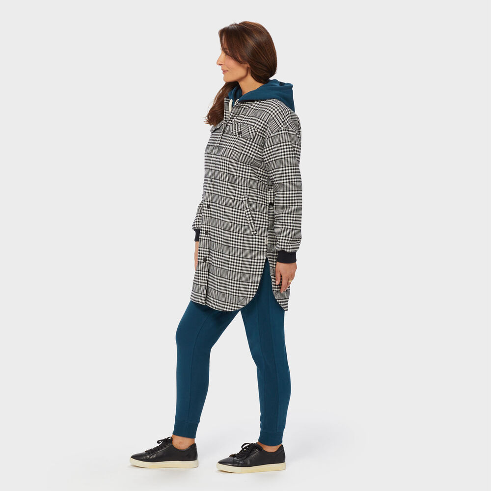 Women's Folklore Flannel Insulated Duster Main Image