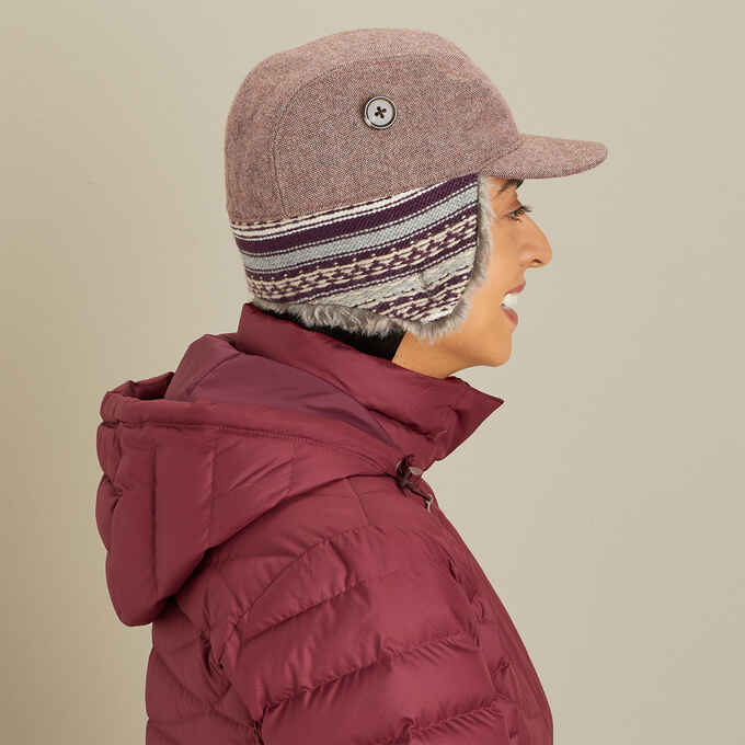 Women's Fair Isle Ear Flap Hat Duluth Trading Company