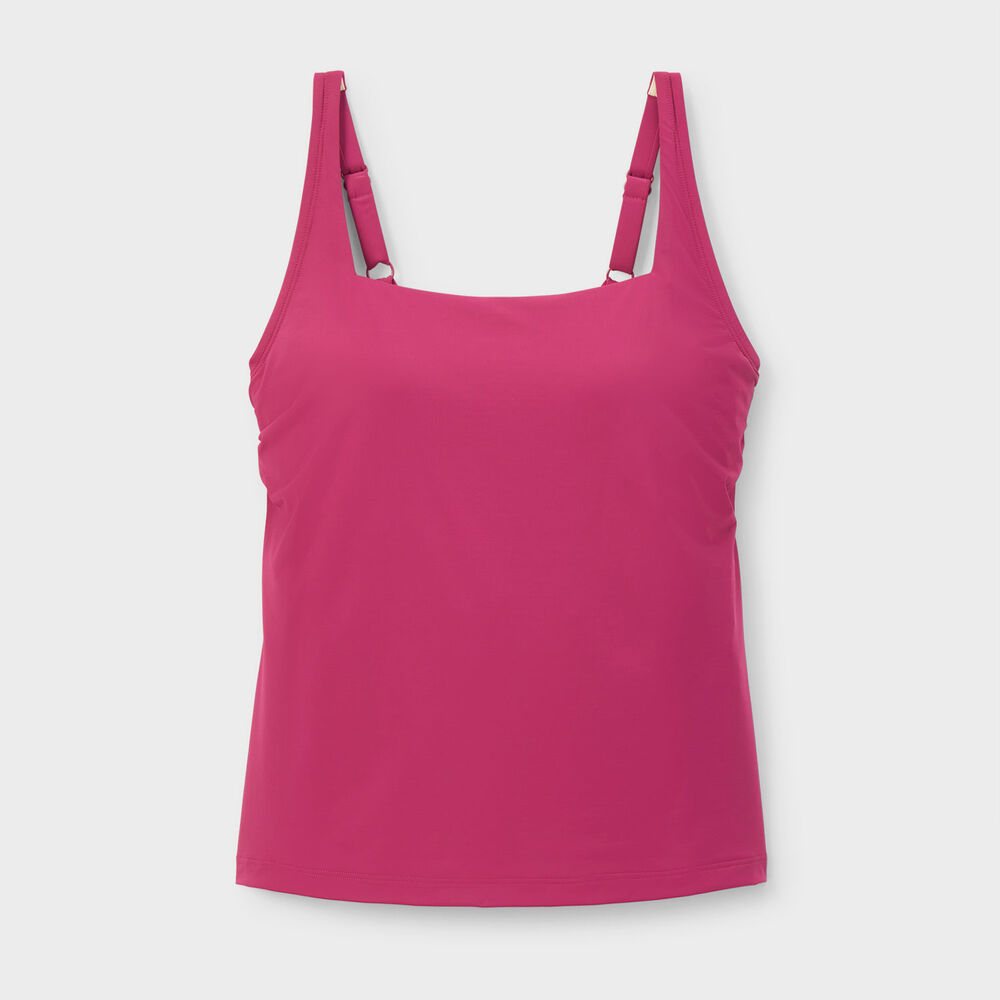 Women's Plus AKHG Lost Lake Built-In Bra Tankini Main Image