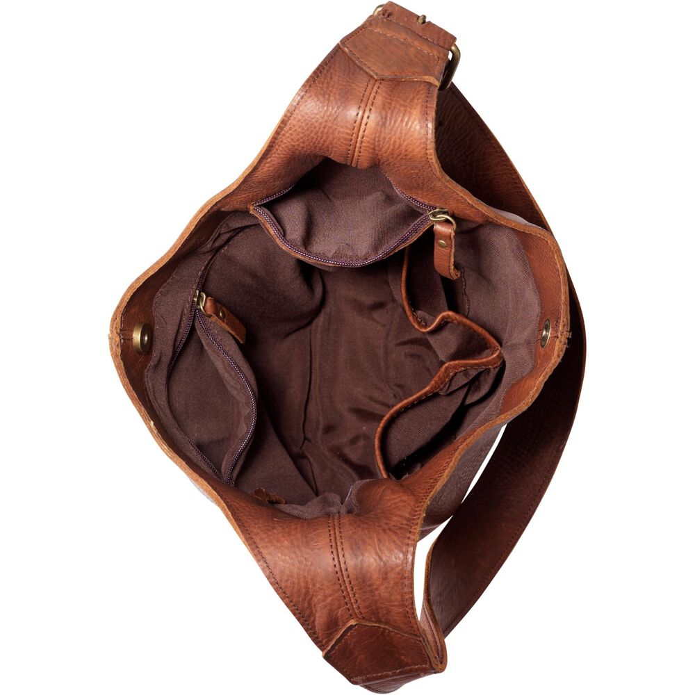 Women's Lifetime Leather Crossbody Bag Main Image