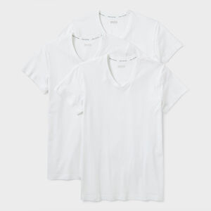 Men's Daily Cotton V-Neck Undershirt 3-Pack 3WH 2XL
