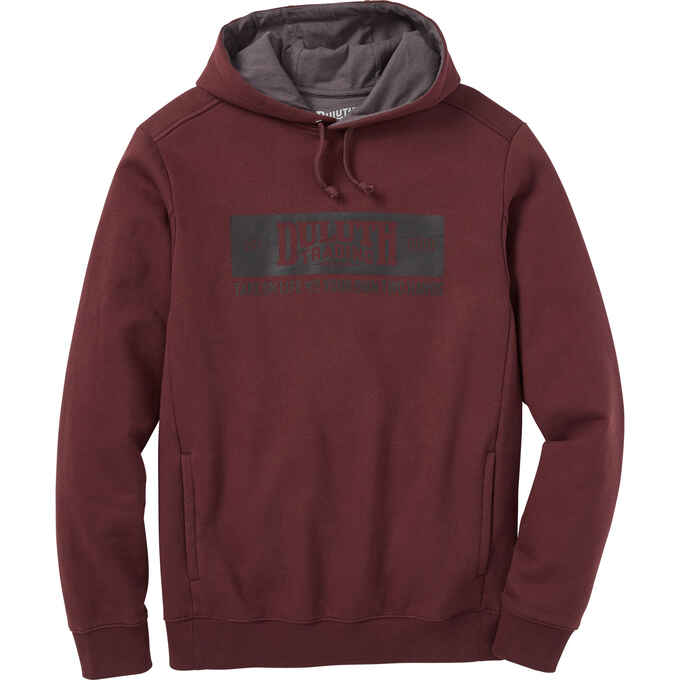 Men's Midweight Relaxed Fit Pullover Hoodie Sweatshirt Duluth Trading