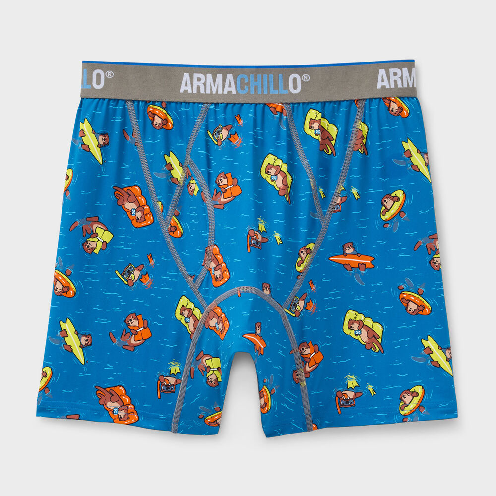 Men's Armachillo Cooling Pattern Boxer Briefs Main Image