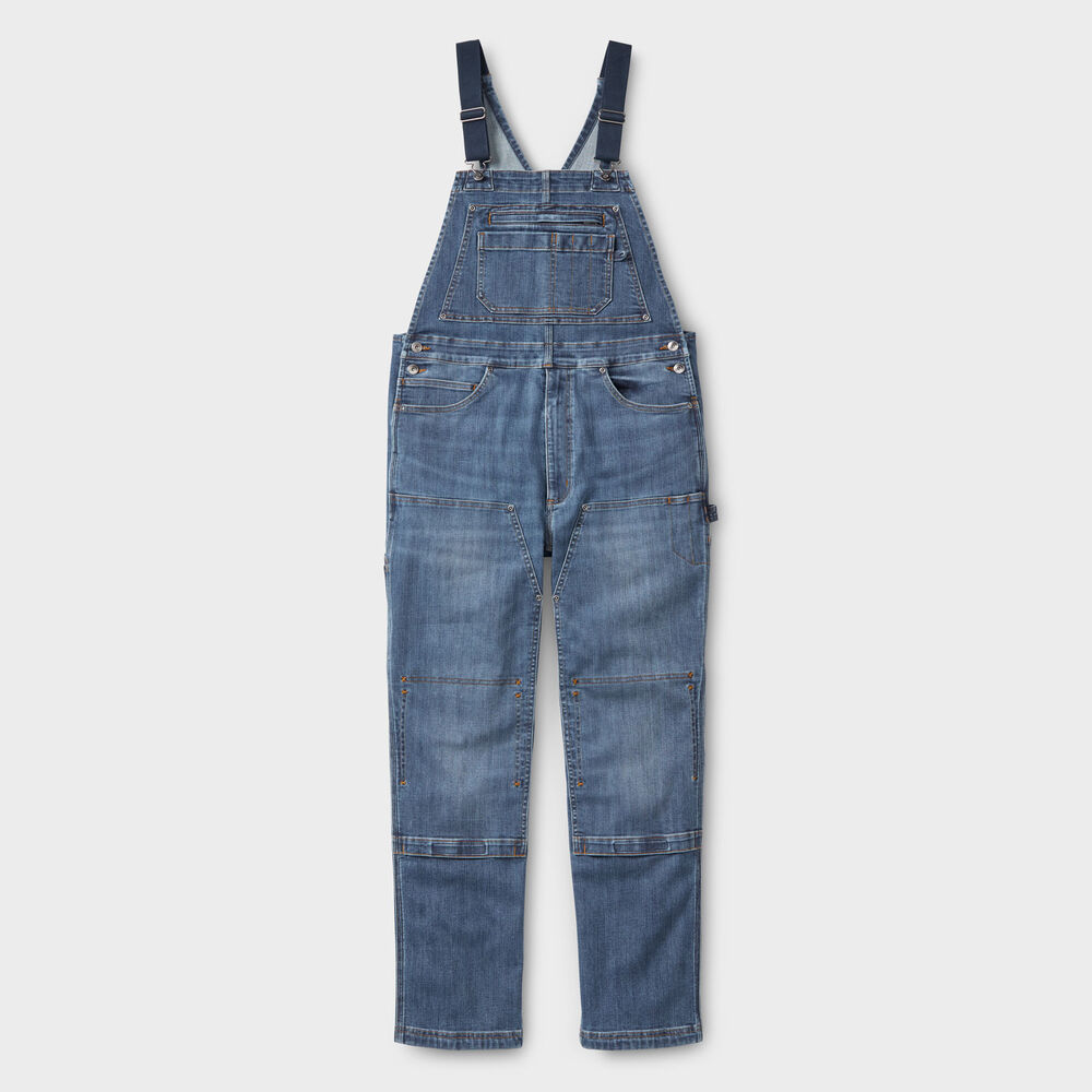 Men's Ballroom Double Flex Denim Bib Overalls Main Image