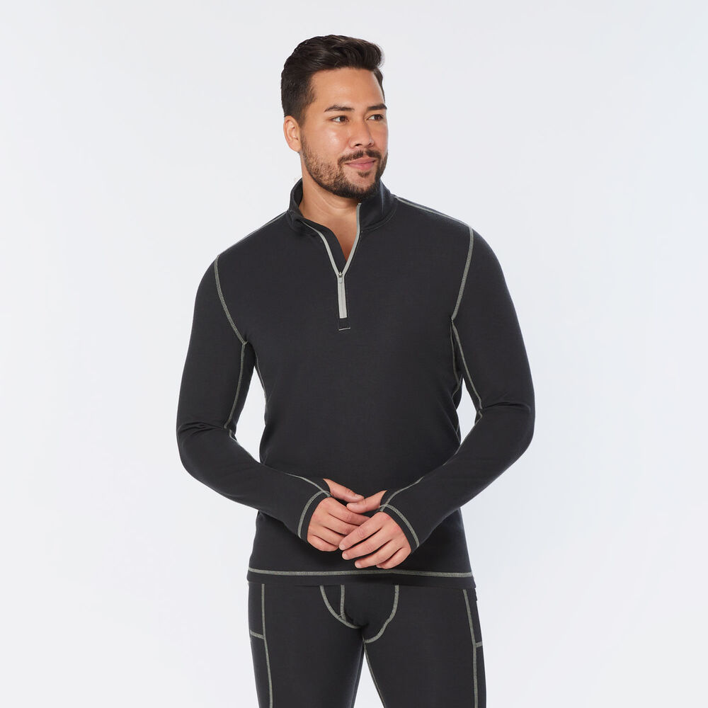 Men's Wickerino Wool Base Layer 1/4 Zip Main Image