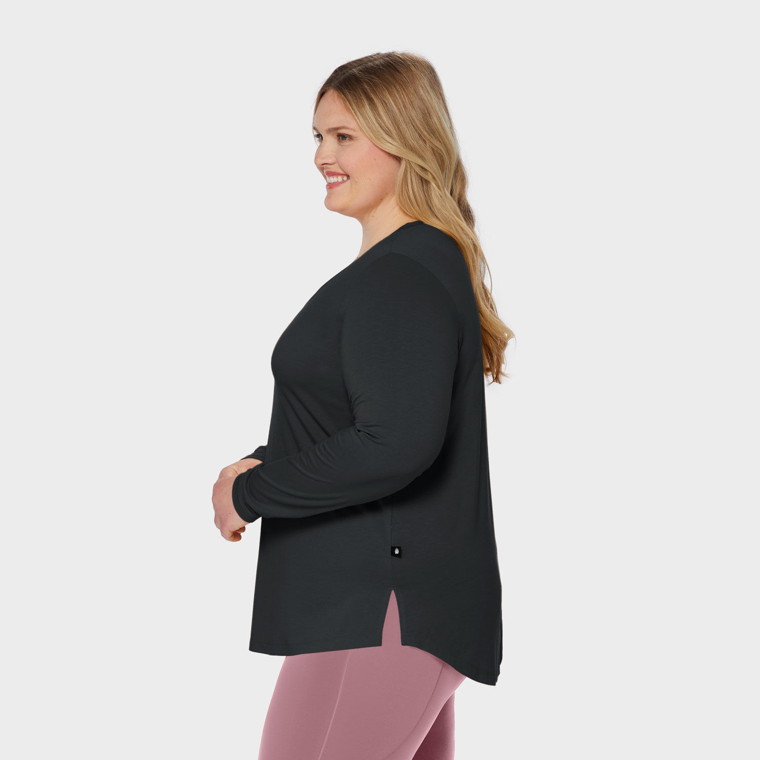 Women's Plus AKHG Renew Bamboo Long Sleeve Tee | Duluth Trading
