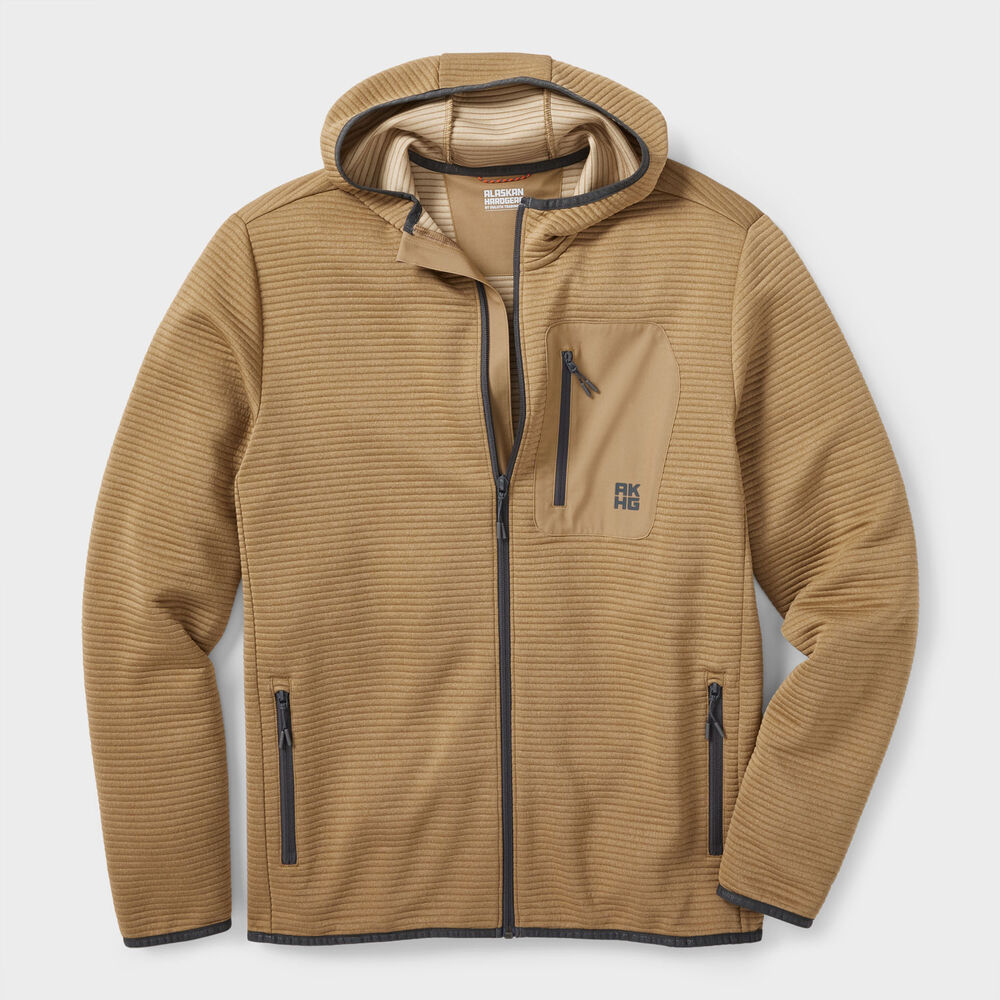 Men's AKHG Blackburn Standard Fit Full Zip Hoodie Main Image