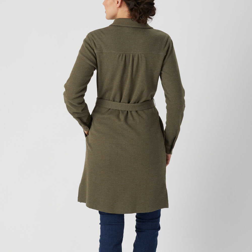 Women's Burly Thermal Shirt Dress Main Image