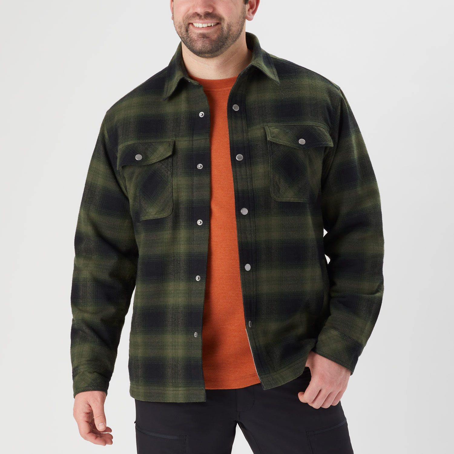 Men's Folklore Flannel Insulated Shirt Jac | Duluth Trading Company