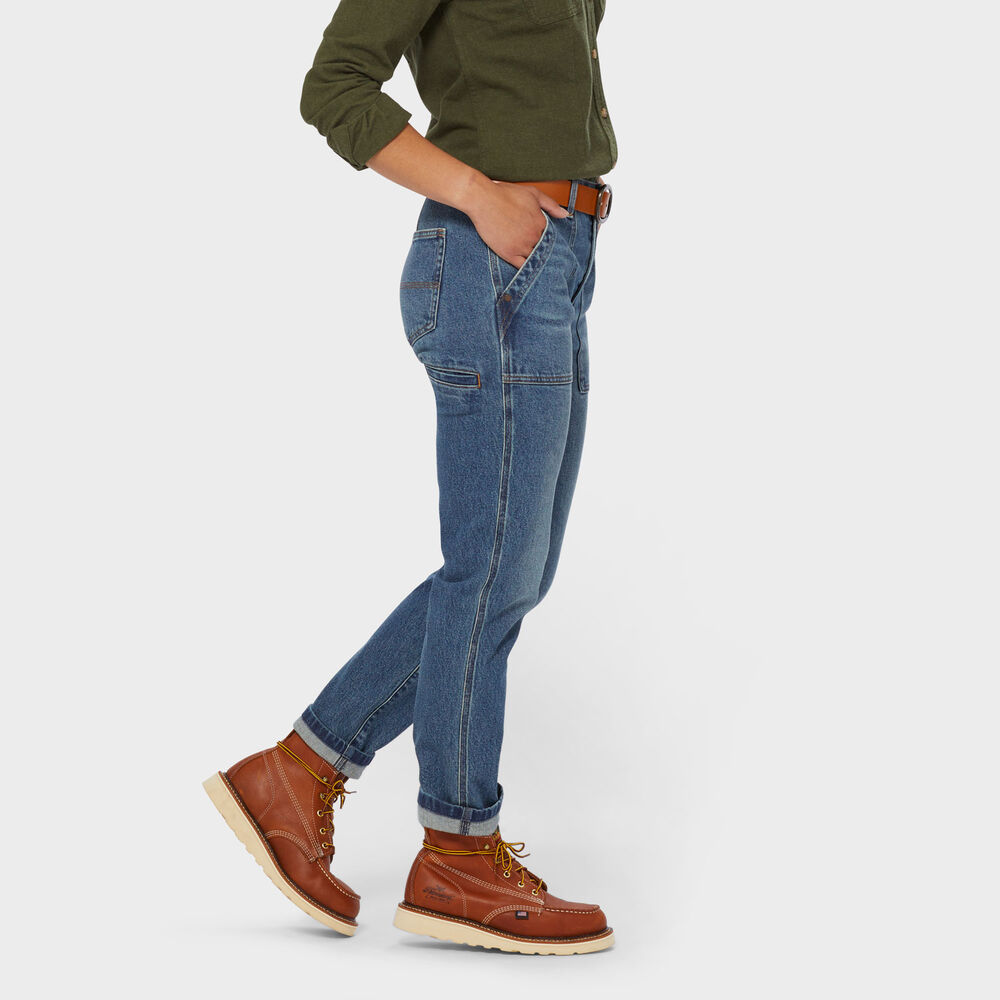 Women's Duluth Heritage Mid-Rise Stovepipe Jeans Main Image