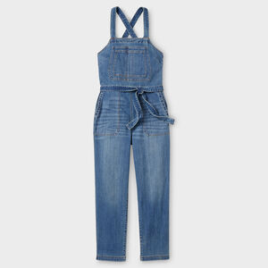 Women's Daily Denim Overall Jumpsuit