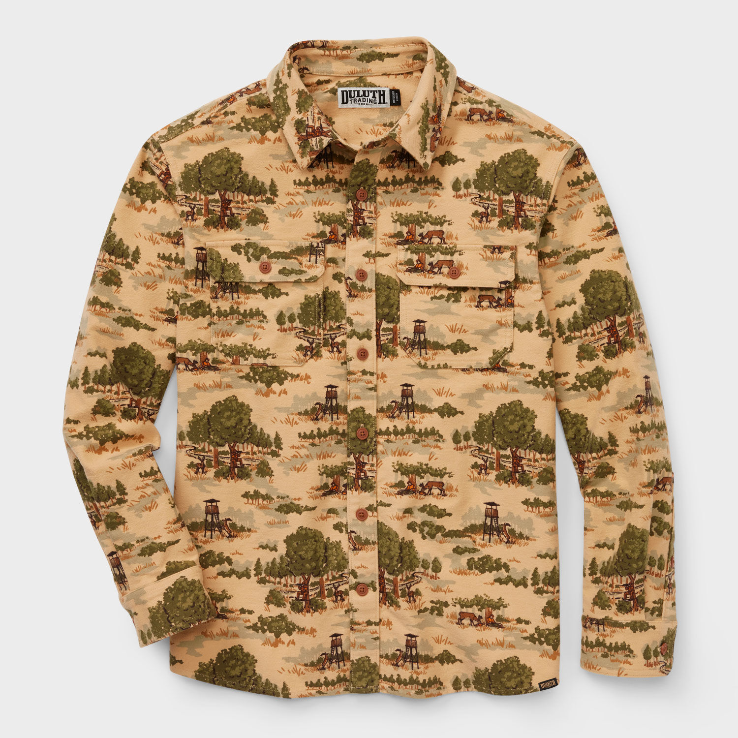 Men's Moleskin Shirt | Duluth Trading Company