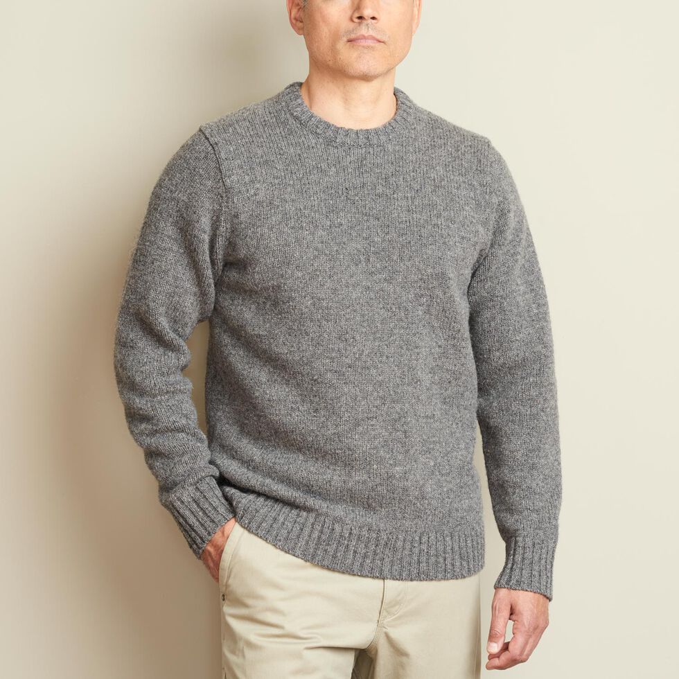 Men's Shetland Wool Sweater
