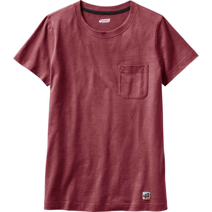 Women's 40 Grit Short Sleeve Pocketed T-Shirt | Duluth Trading Company