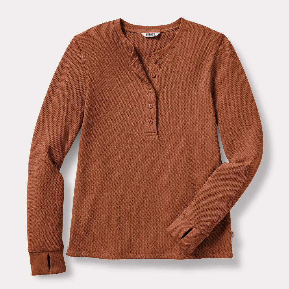 Women's HiFi Thermal Henley Main Image
