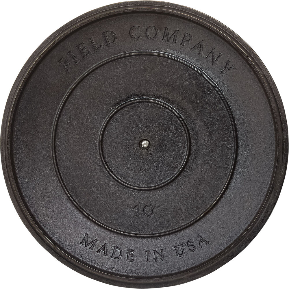 Field Company #10 Cast Iron Skillet Lid Main Image