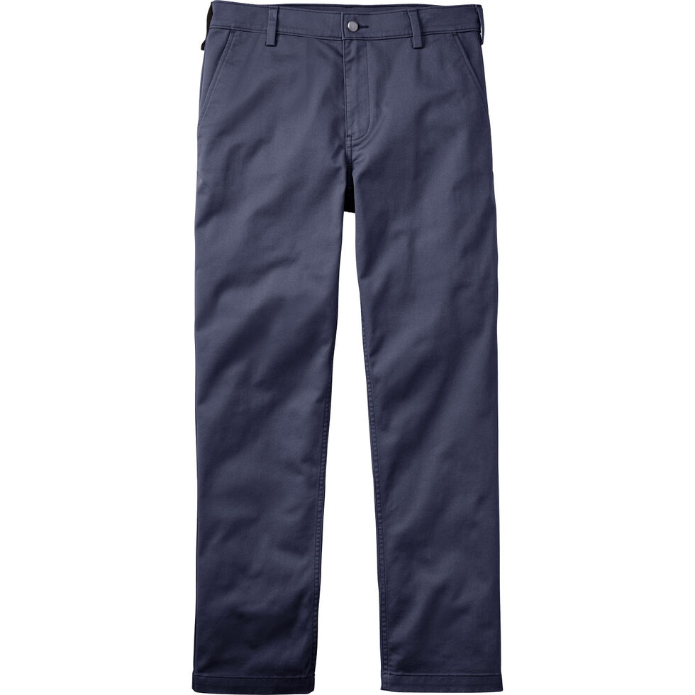 Men's 40 Grit Flex Twill Standard Fit Khaki Pants | Duluth Trading Company