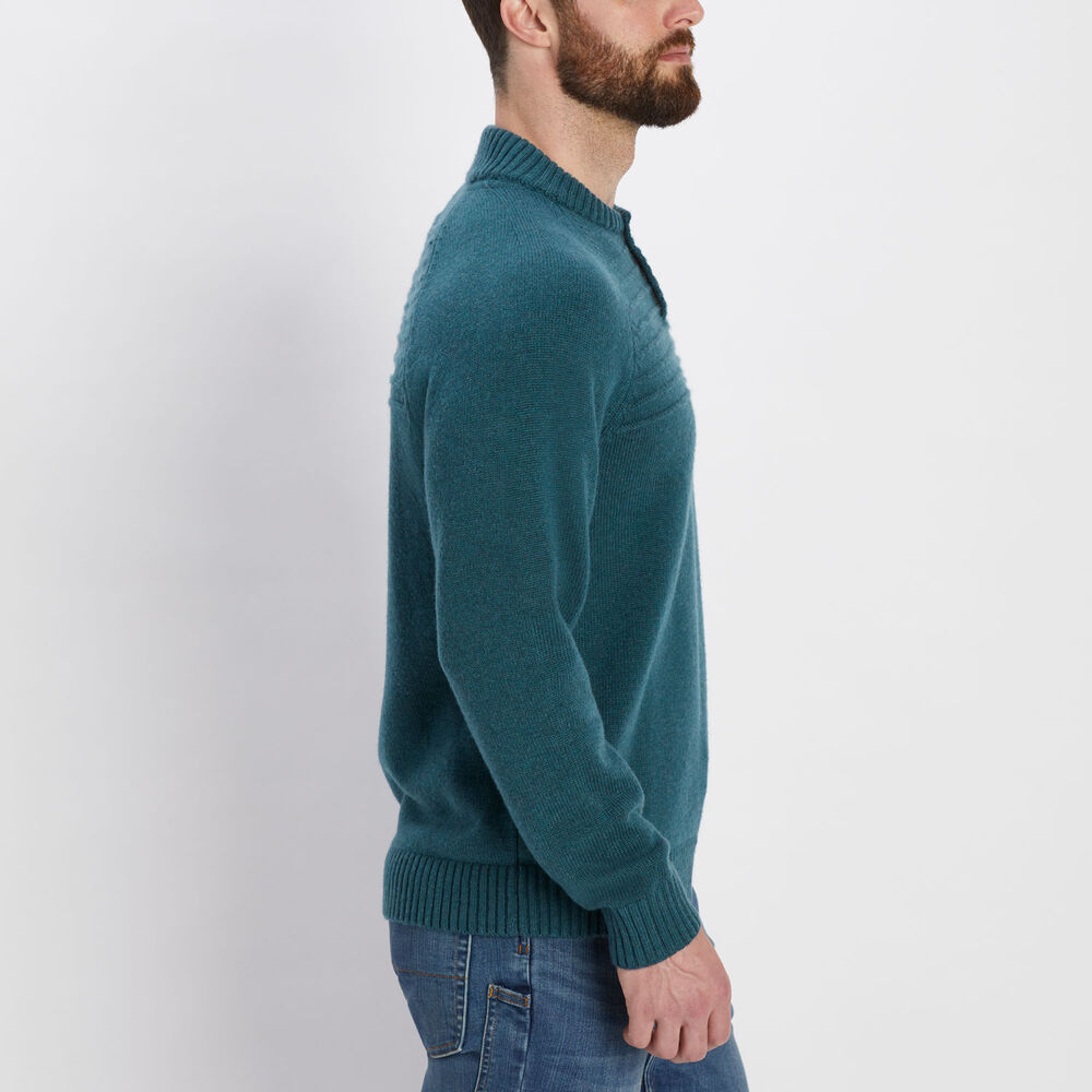 Men's Wool Be Back Henley Sweater Main Image