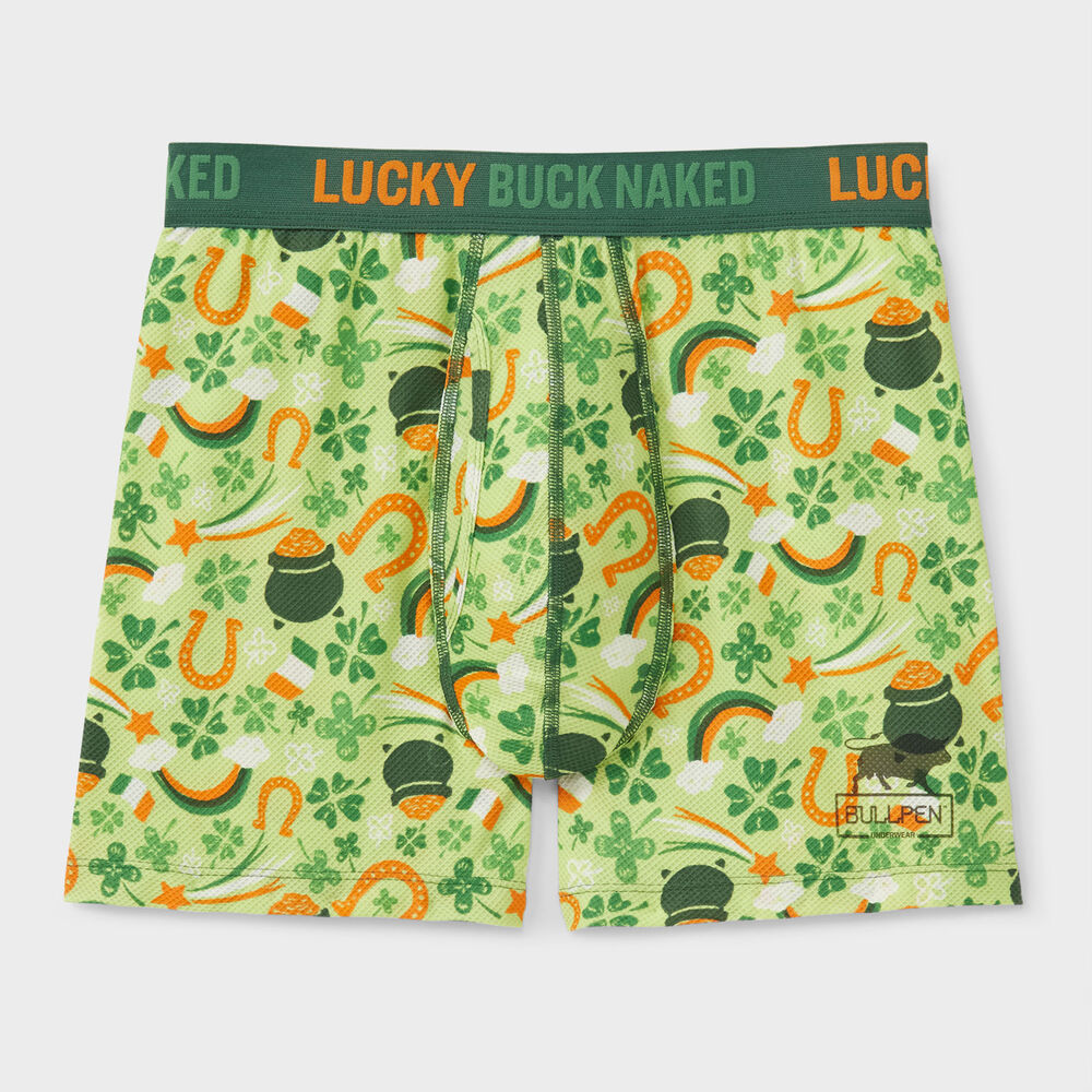 Men's Buck Naked Pattern Bullpen Boxer Briefs Main Image