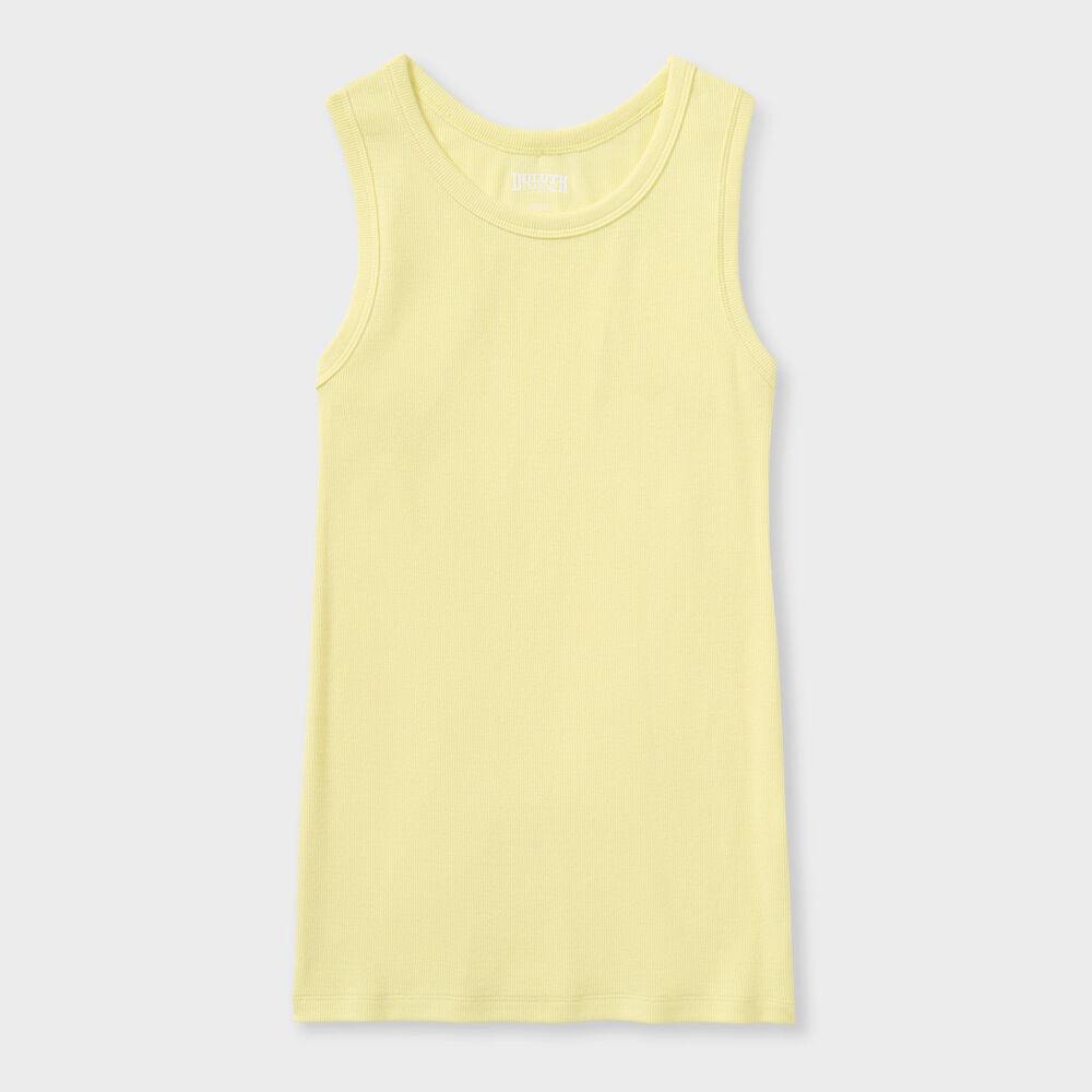 Women's No-Yank Luxe Rib Racerback Tank Main Image