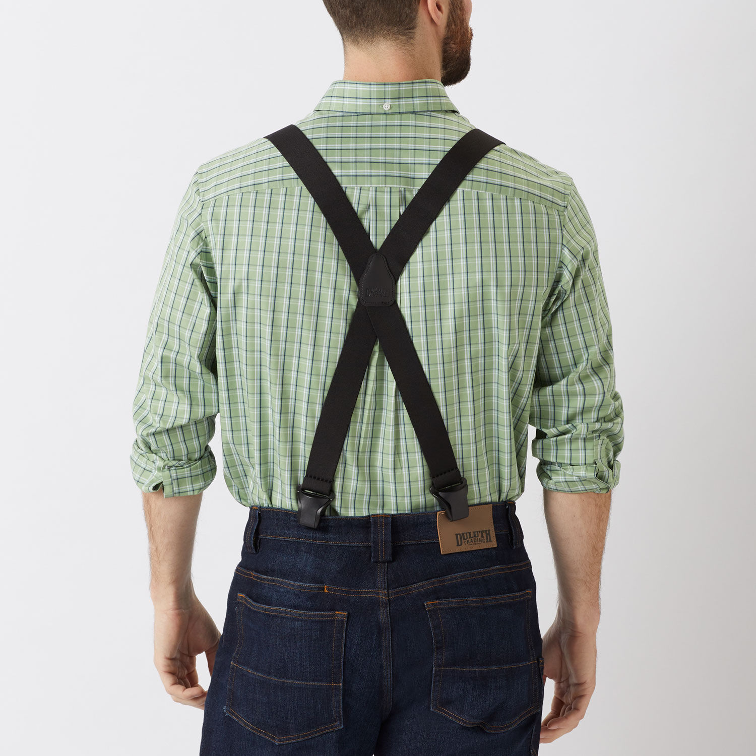 Men's Travel X-Back Metal Free Suspenders | Duluth Trading Company
